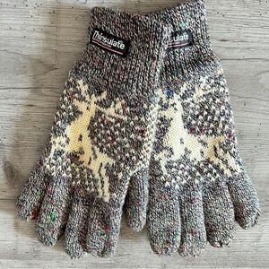 3M Thinsulate Reindeer Reindeer Mittens Gloves